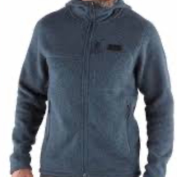 The North Face Other - The North Face Men's Blue Gray Fleece Hoodie Full Zip Jacket Coat Layers